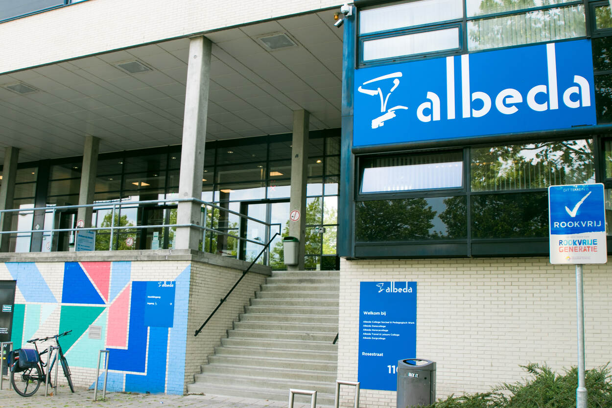 Gebouw van het ROC Albeda Zorgcollege