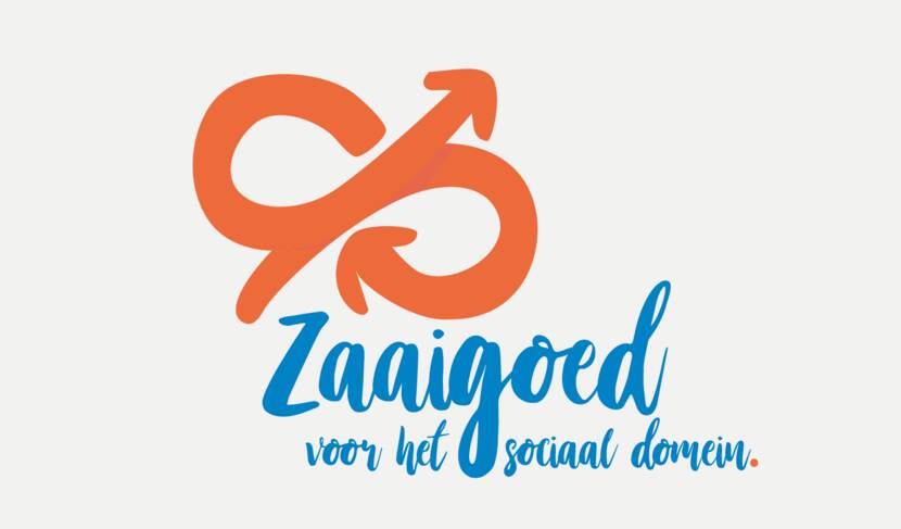 Logo podcast Zaaigoed van het Programma Sociaal Domein