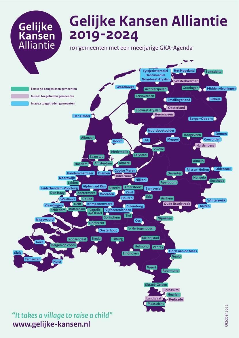 GKA Landkaart 2022