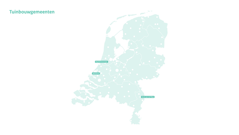 Kaartje Tuinbouwgemeenten