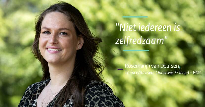 Fotoquote young professional Rosemarijn van Deursen